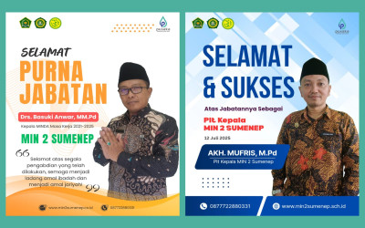 Estafet Kepemimpinan di MIN 2 Sumenep: Semangat Baru untuk Madrasah Digital!